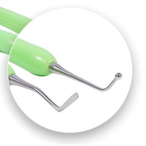 Silicone Plastic Filling Instrument + Ball Burnisher