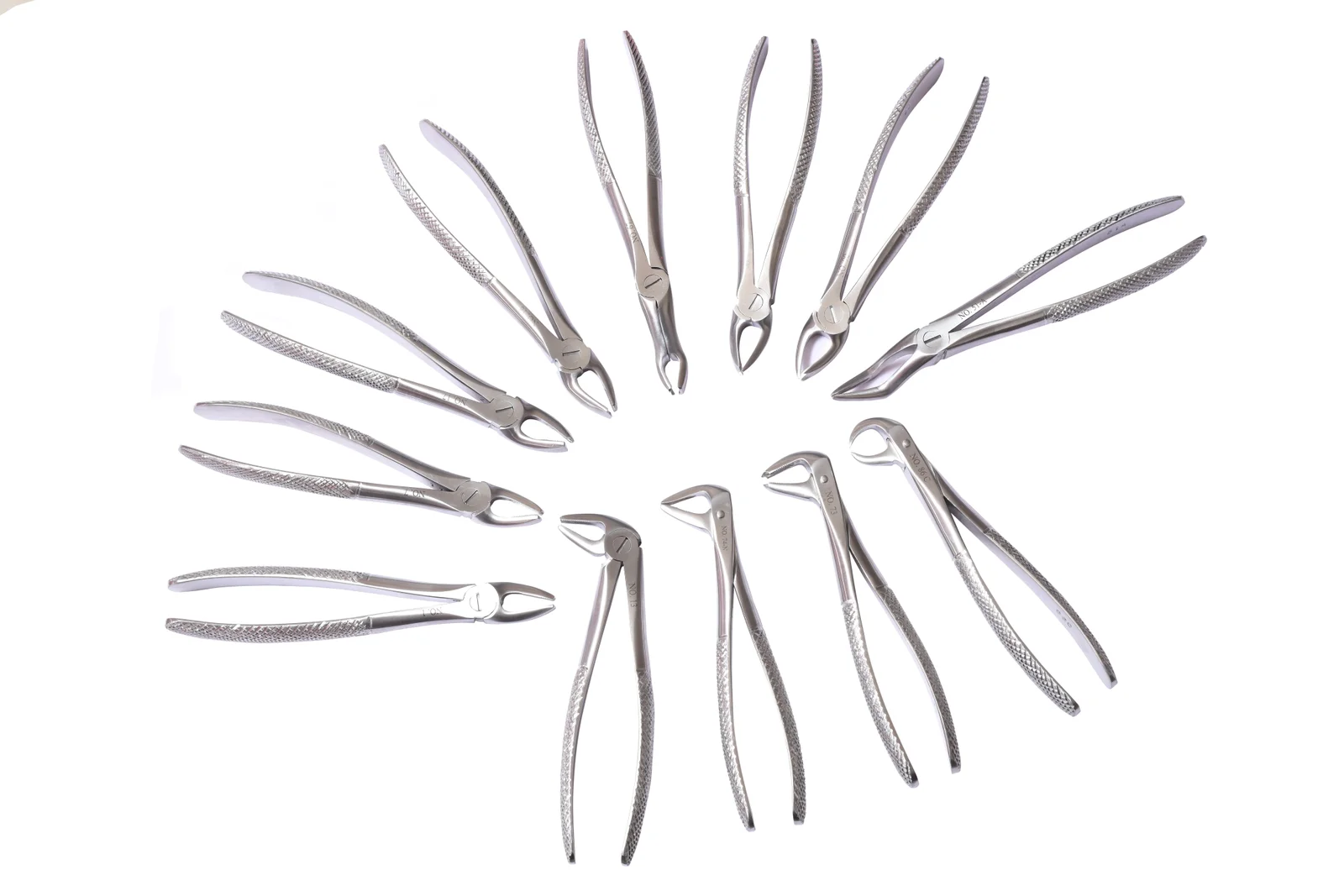 Extraction Forceps – Set of 12