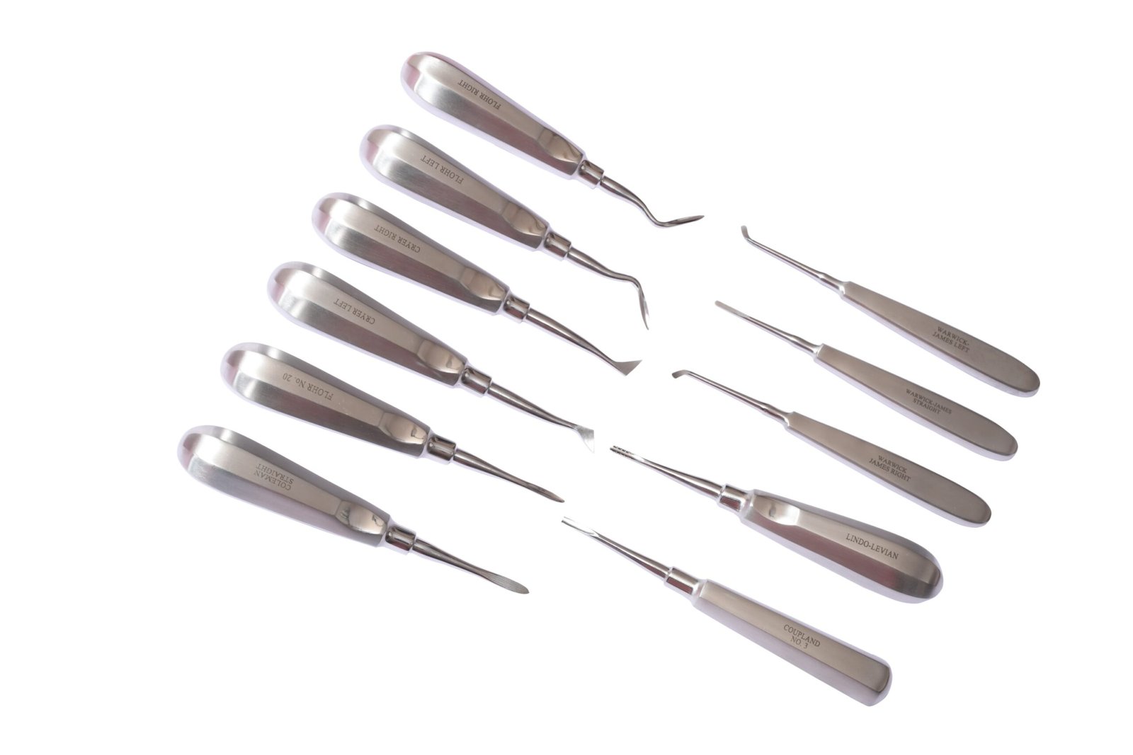 Root Elevators Set Of 11