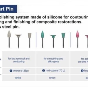 ENSMART PIN POLISHING CUPS SET OF 9