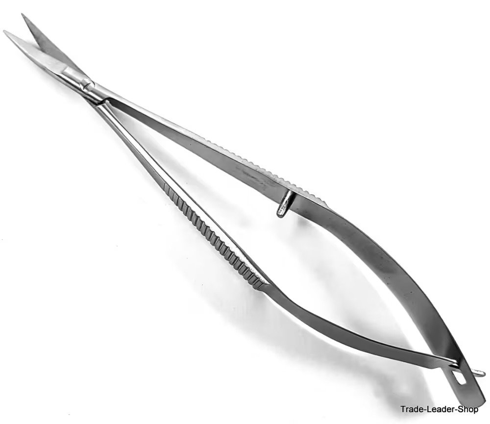 GP CUTTER Castroviejo Curved Scissors Noyes