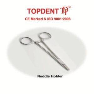 NEEDLE HOLDER CURVED 6inch