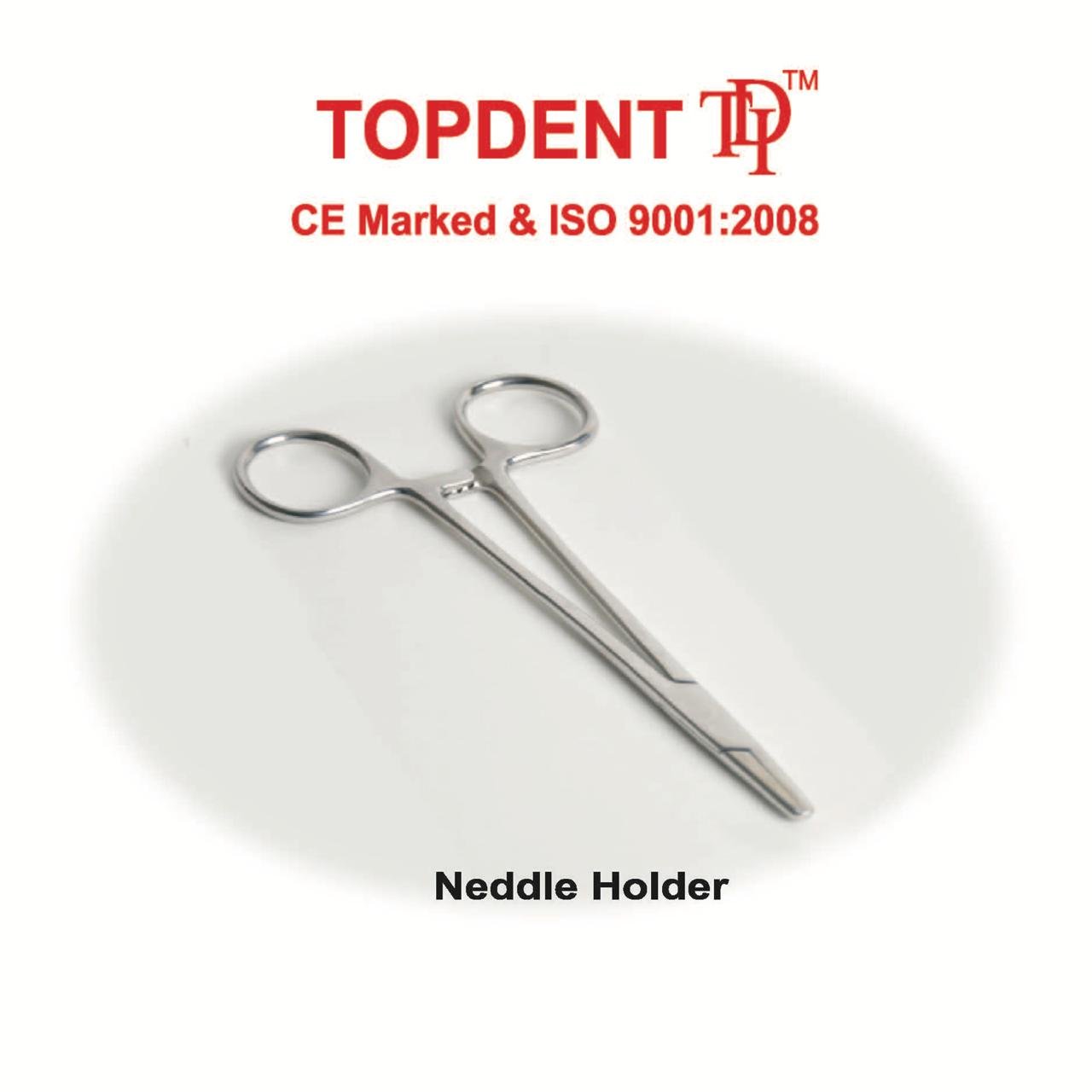 NEEDLE HOLDER CURVED 6inch