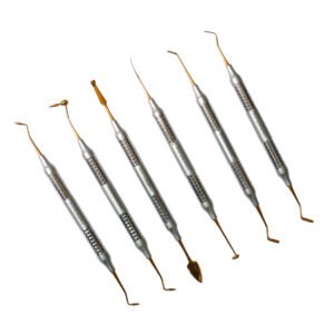 Composite Instrument Gold Titanium Set Of 6