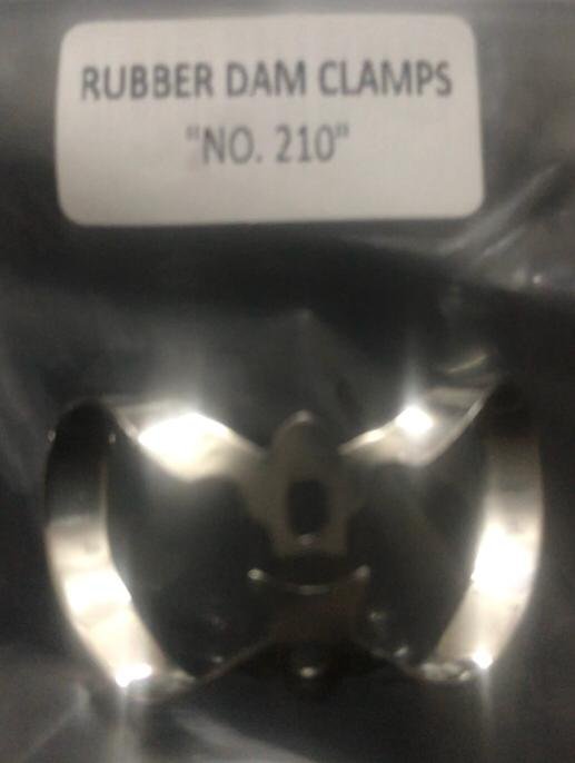 RUBBER DAM CLAMPS NO.210