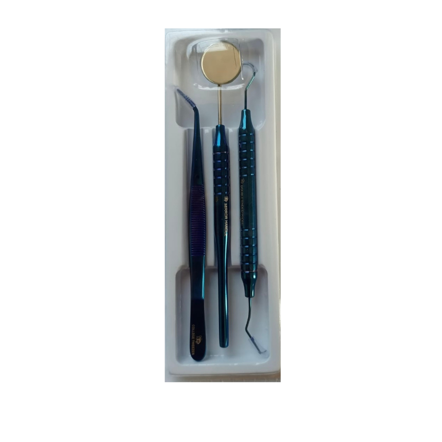 BLUE HALLOW HANDLE PMT SET